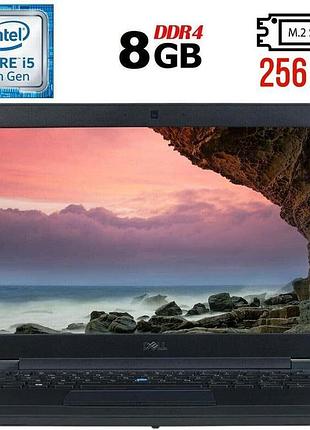 Ноутбук б-класс dell latitude 5490 / 14" (1920x1080) ips / intel core i5-7300u (2 (4) ядра по 2.6 - 3.5 ghz) / 8 gb ddr4 / 256 gb