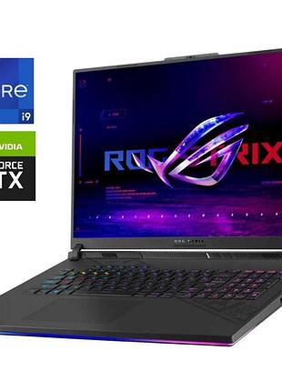 Игровой ноутбук б-класс asus rog strix g18 g814jz / 18" (2560x1600) ips / intel core i9-13980hx (24 (32) ядра по 2.2 - 5.5 ghz) /