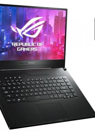 Игровой ноутбук asus rog zephyrus ga502du / 15.6" (1920x1080) ips / amd ryzen 7 3750h (4 (8) ядра по 2.3 - 4.0 ghz) / 16 gb ddr4 /