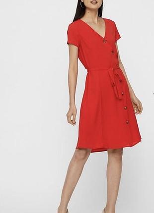Червона сукня vero moda