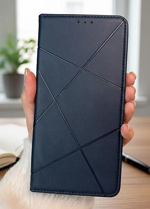 Чехол книжка для xiaomi redmi a5 (173 мм) с магнитом и карманами для карт и купюр