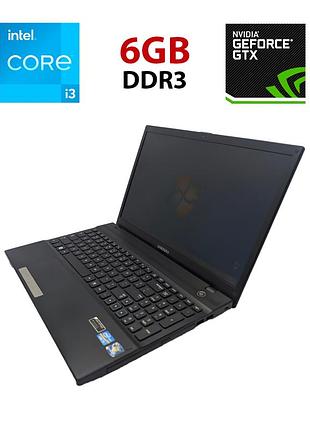 Ноутбук samsung np300v5a / 15.6" (1366x768) tn / intel core i3-2350m (2 (4) ядра по 2.3 ghz) / 6 gb ddr3 / 1000 gb hdd / nvidia