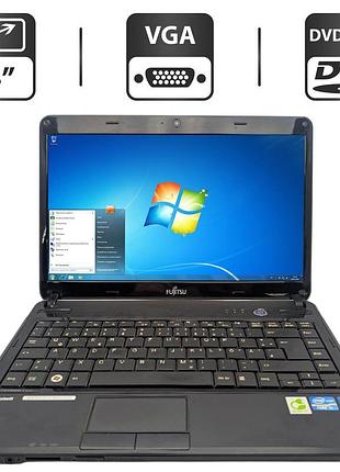 Ноутбук fujitsu lifebook lh531 / 14" (1366x768) tn / intel core i5-2430m (2 (4) ядра по 2.4 - 3.0 ghz) / 6 gb ddr3 / 500 gb hdd /