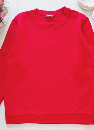 7,8 лет, рост 122,128 красный свитшот на флисе артикул: 25326 бренд: george (джордж)