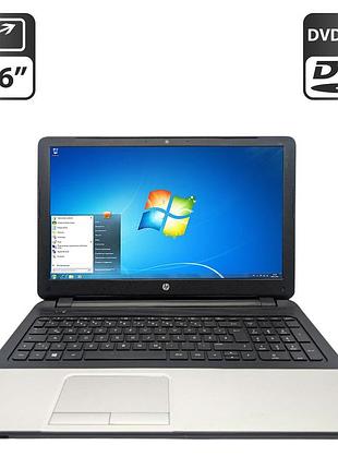 Ноутбук hp 350 g1 / 15.6" (1366x768) tn / intel pentium 3558u (2 ядра по 1.7 ghz) / 8 gb ddr3 / 500 gb hdd / intel hd graphics /
