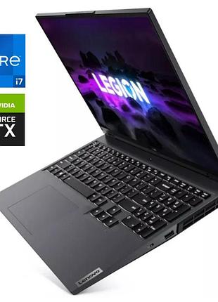 Ігровий ноутбук lenovo legion 5 pro 16ith6h / 16" (1920x1200) ips / intel core i7-11800h (8 (16) ядер по 2.3 - 4.6 ghz) / 16 gb
