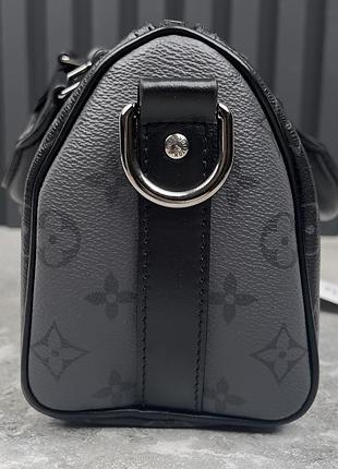 Louis vuitton keepall bandoulière 25 monogram eclipse оригинальная сумка кожа 2
