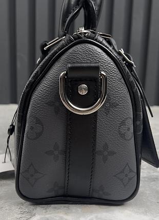 Louis vuitton keepall bandoulière 25 monogram eclipse оригинальная сумка кожа 4