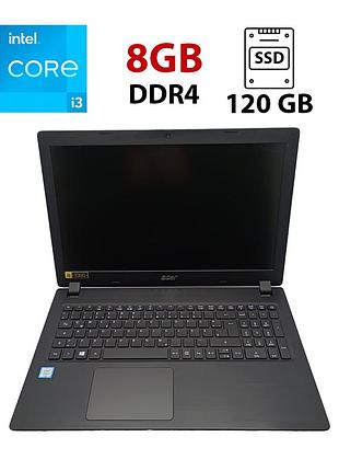 Ноутбук acer a315 / 15.6" (1920x1080) tn / intel core i3-6006u (2(4) ядра по 2.0 ghz) / 8 gb ddr4 / 120 gb ssd / intel hd graphics