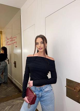 Женский лонгслив