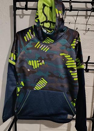 Теплая кофта для подростка, светится