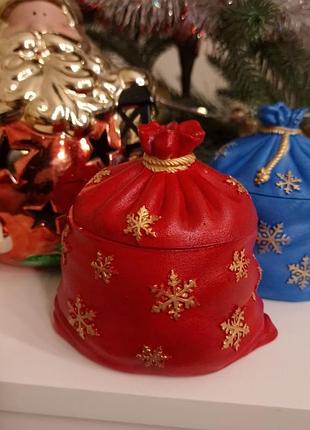 Свічка мішечок санти