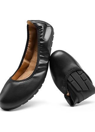 Новые черные балетки из искусственной кожи от dream pairs