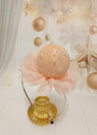 Обруч жемчужка бусинка