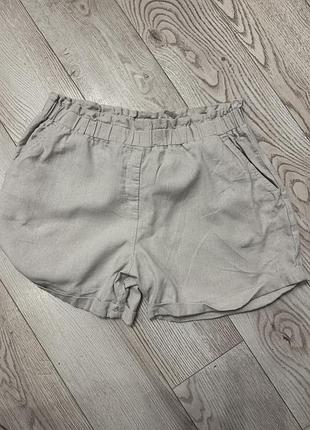 Шорти льон віскоза