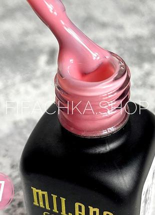 Камуфлирующая цветная база milano cover rubber base №07, 12 мл