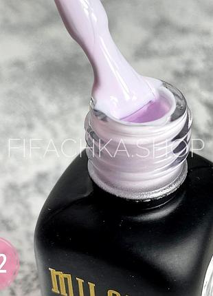 Камуфлирующая цветная база milano cover rubber base №12, 12 мл