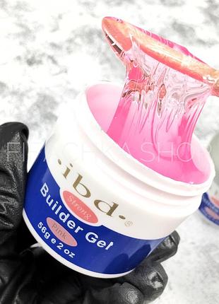 Гель для нарощування нігтів ibd рожевий, 56 г