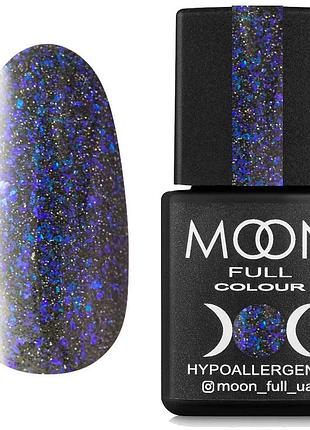 Светоотражающий гель-лак для ногтей moon full chrome flake disco №03, 8 мл