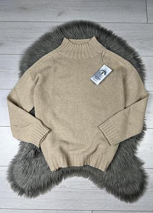 Теплий светер з шерстю та кашеміром розмір xs-m виробник італія