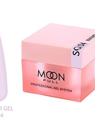 Моделюючий гель для нігтів moon full builder gel №04, без hema та tpo 30 мл