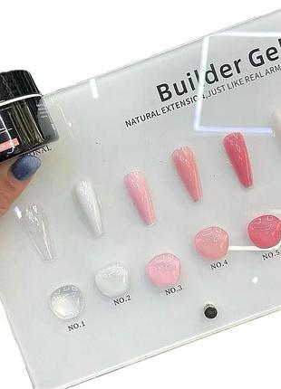 Гель-жуйка, пластилін для нігтів starlet professional solid gel 01 clear, 15 г