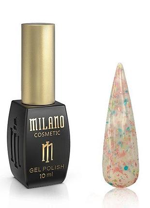 Цветная база с поталью milano color glass base 01, 10 мл