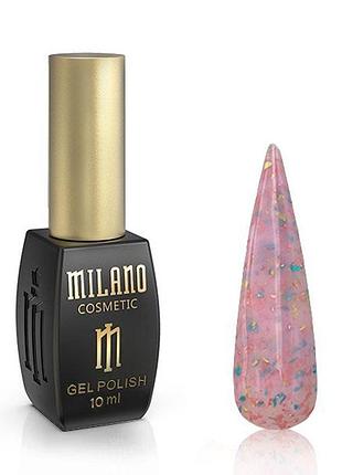 Цветная база с поталью milano color glass base 03, 10 мл