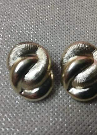 Вінтажні кліпси вузолки