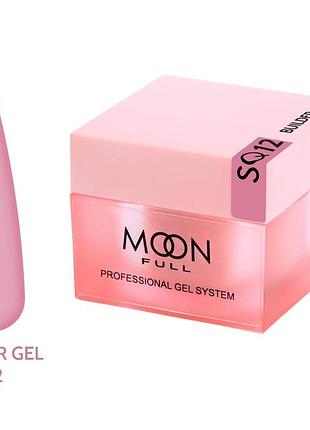 Моделюючий гель для нігтів moon full builder gel №12, без hema та tpo 30 мл