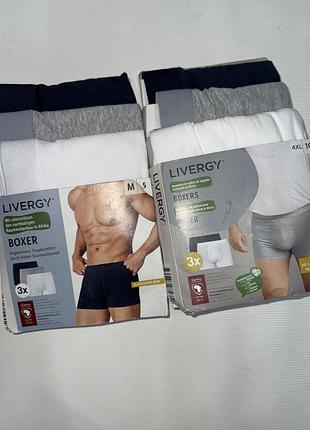 Чоловічі боксери livergy набір з 3-х