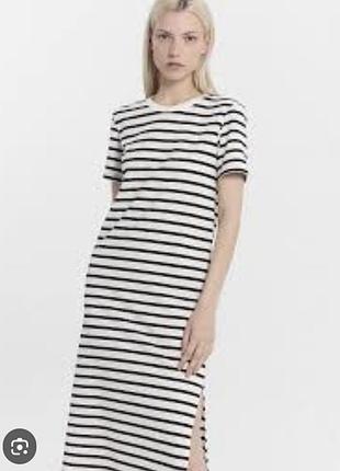 Стильное с разрезами по бокам платье 👗 большого размера