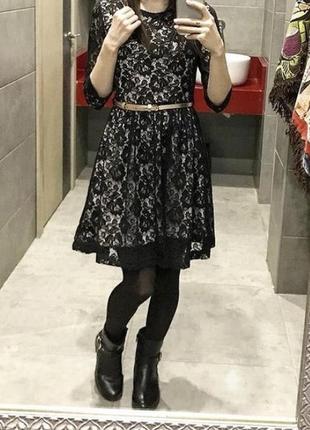 Очень крутое гипюровое платье