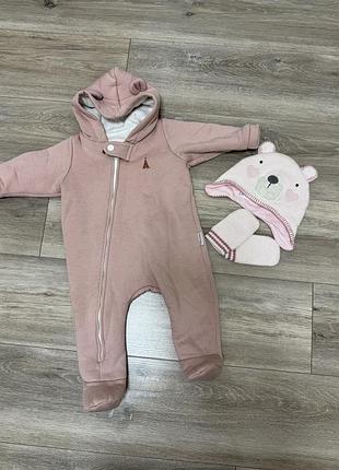 Комбінезон magbaby 74 зріст 3-9 міс у подарунок шапка та рукавиці