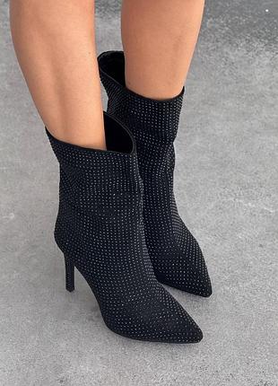 Ботильони зі стразами