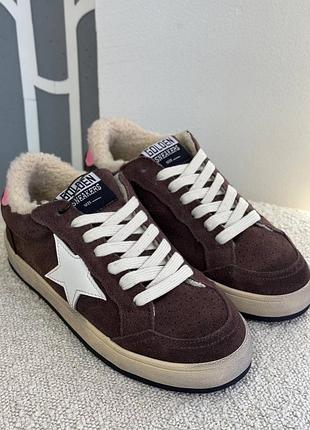 Кеди golden goose в наявності- утеплені кеди голден гус