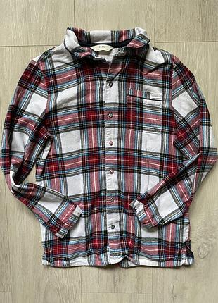 🧣тепла піжамна сорочка для хлопчика фланелева 11-12 років