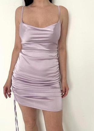 Платье с драпировкой