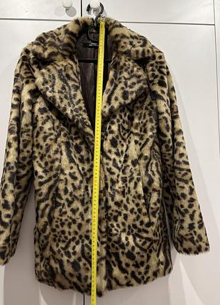 Шуба леопардова розмір s