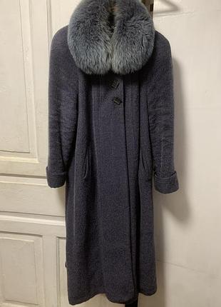Пальто женское с шерстью 56-58