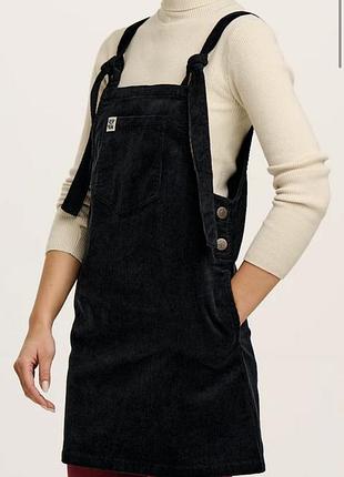 Lucy & yak вельветовий комбінезон плаття з органічної  бавовни