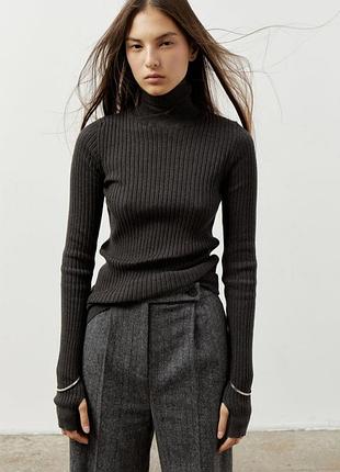 Базовый серый гольф zara🩶