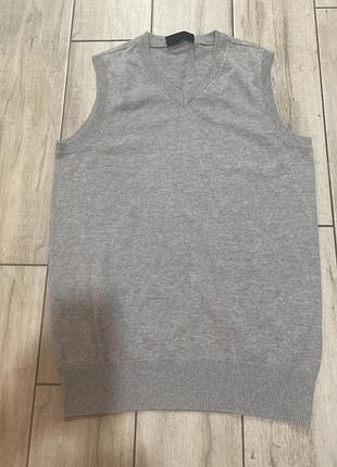 Жилет вʼязаний xs