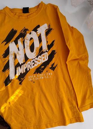 Трикотажный, очень удобный лонгслив для парня 146-152см