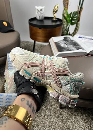 Asics gel-kahana 8 s beige pink mint