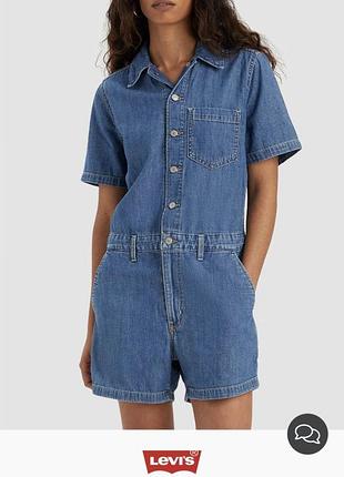 Джинсовый комбинезон levi's оригинал