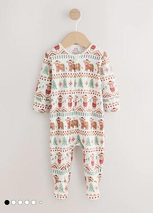 Дитячий різдвяний комбінезон для сну, чоловічок