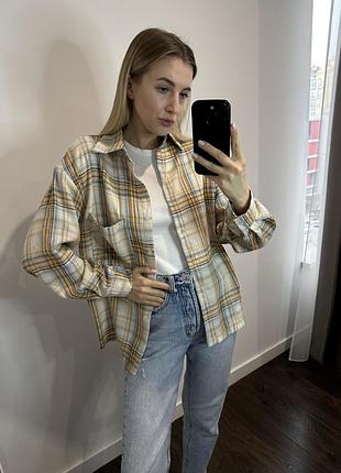 Сорочка в клітинку