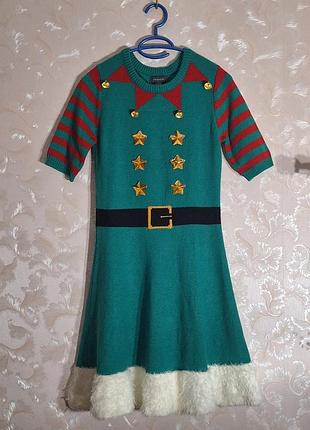 Новорічна сукня ельфійки,р.s