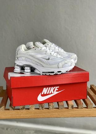 Кросівки nike shox ride 2 supreme white